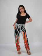 Bella Blaze Denim front view – embroidered denim jeans