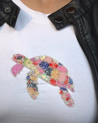 Chagi Top - close-up of embroidery detailing