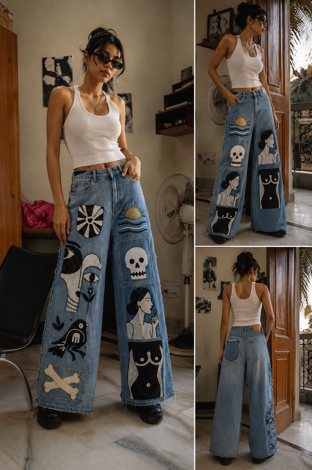 Pretty Mess Denim Jeans