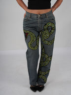 Emerald Serpent Denim
