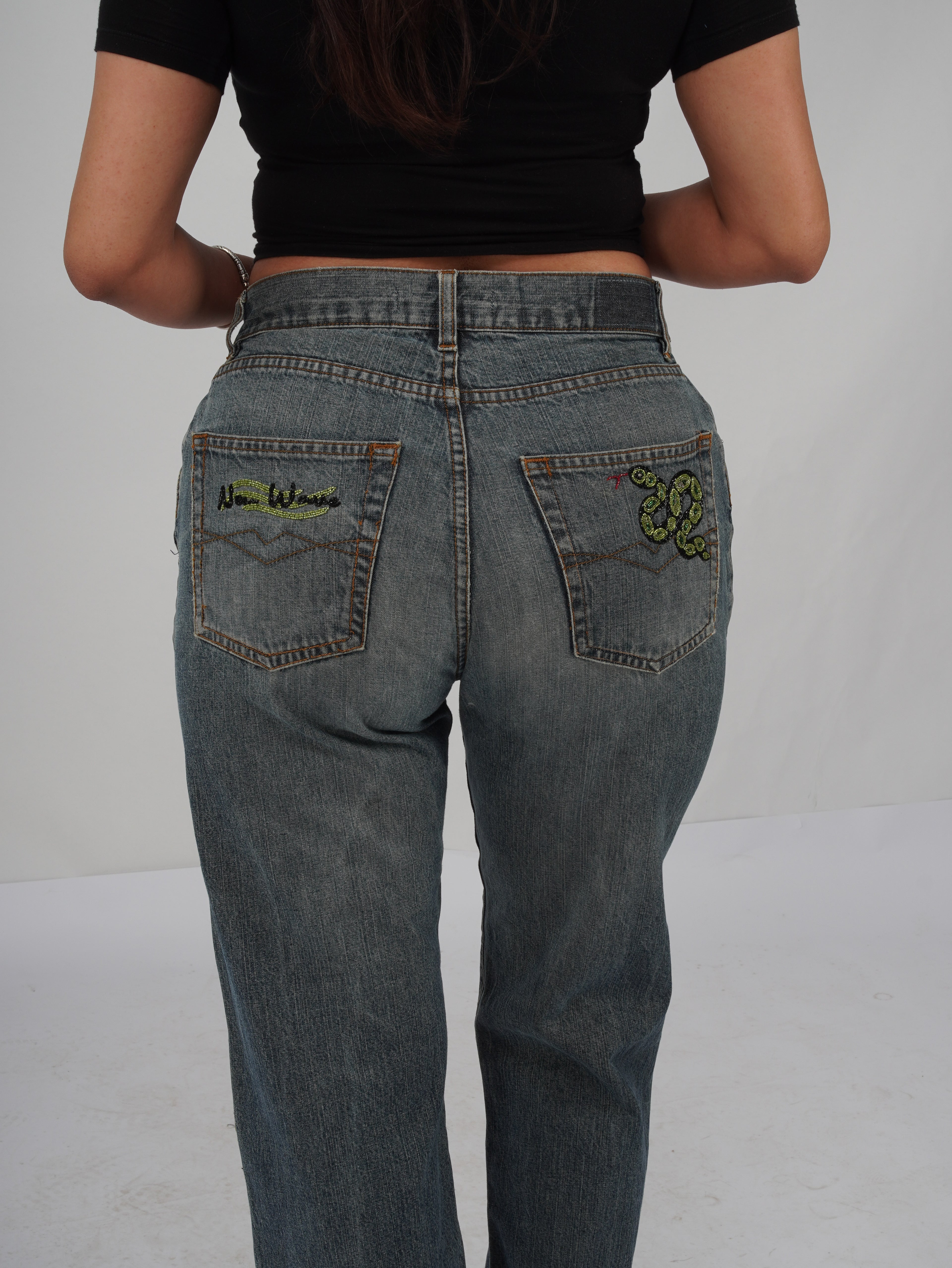 Emerald Serpent Denim