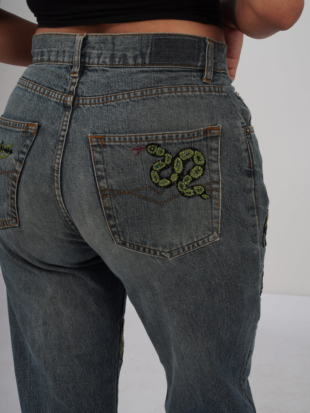 Emerald Serpent Denim