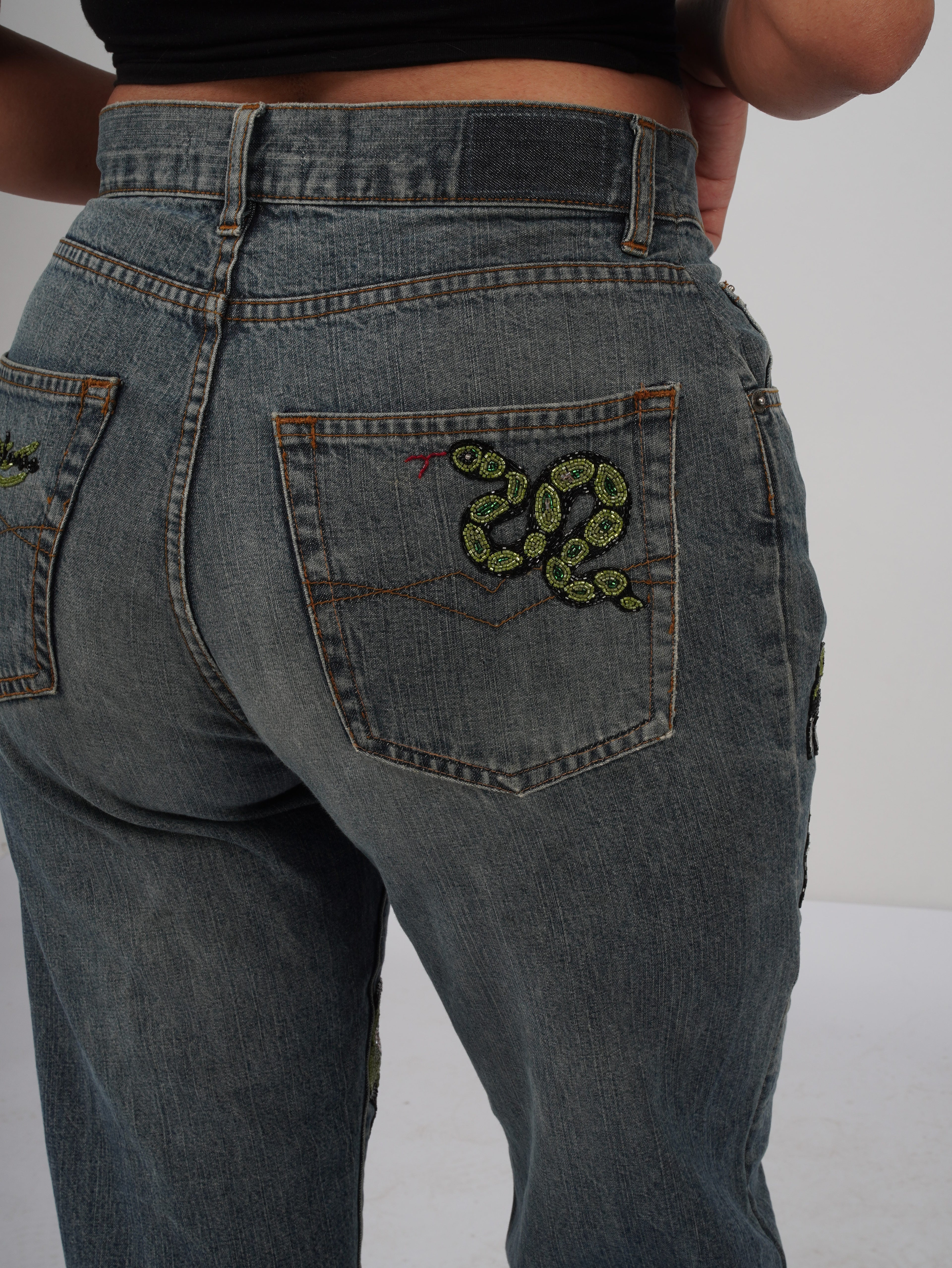Emerald Serpent Denim