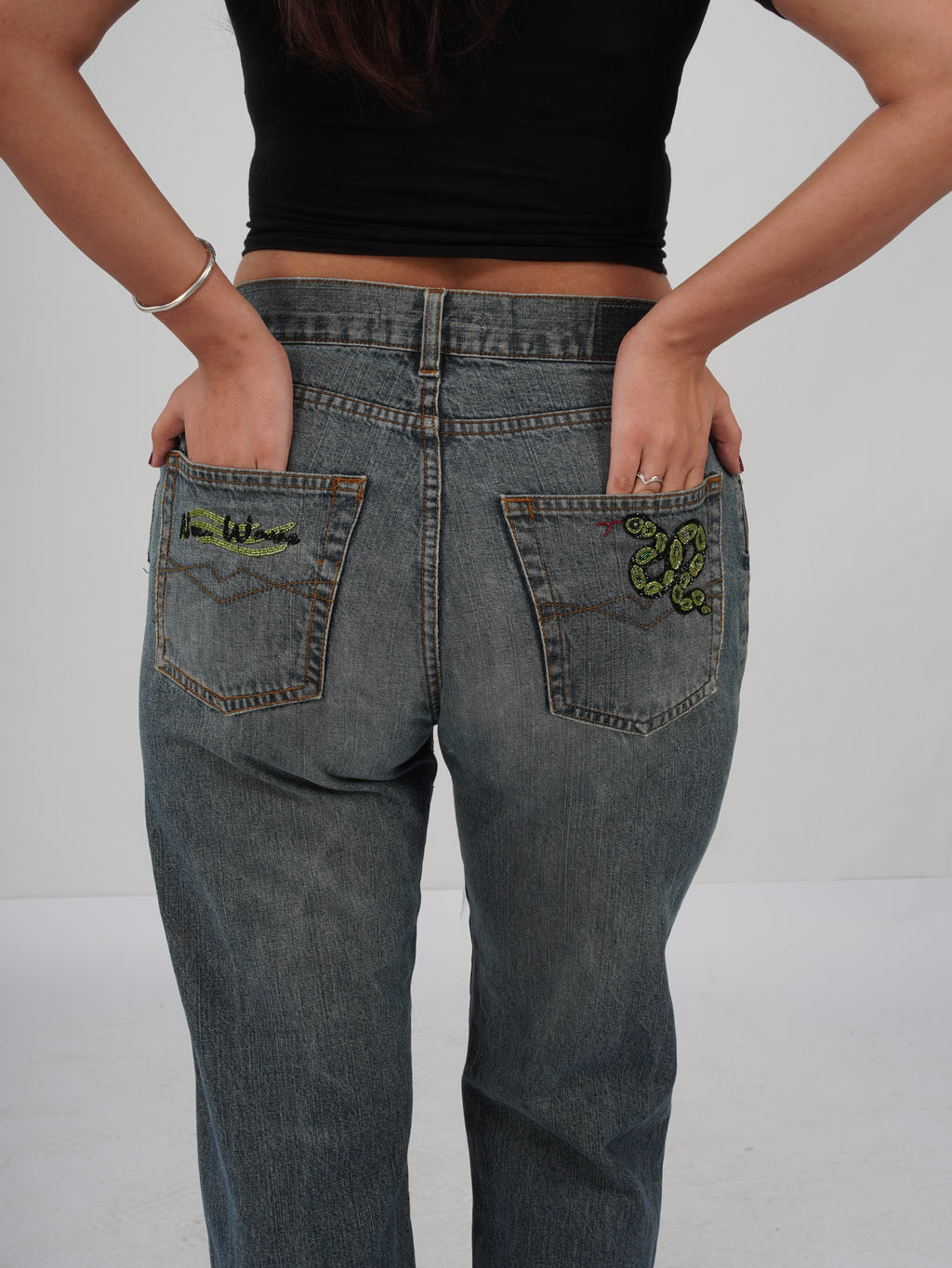 Emerald Serpent Denim