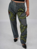 Emerald Serpent Denim