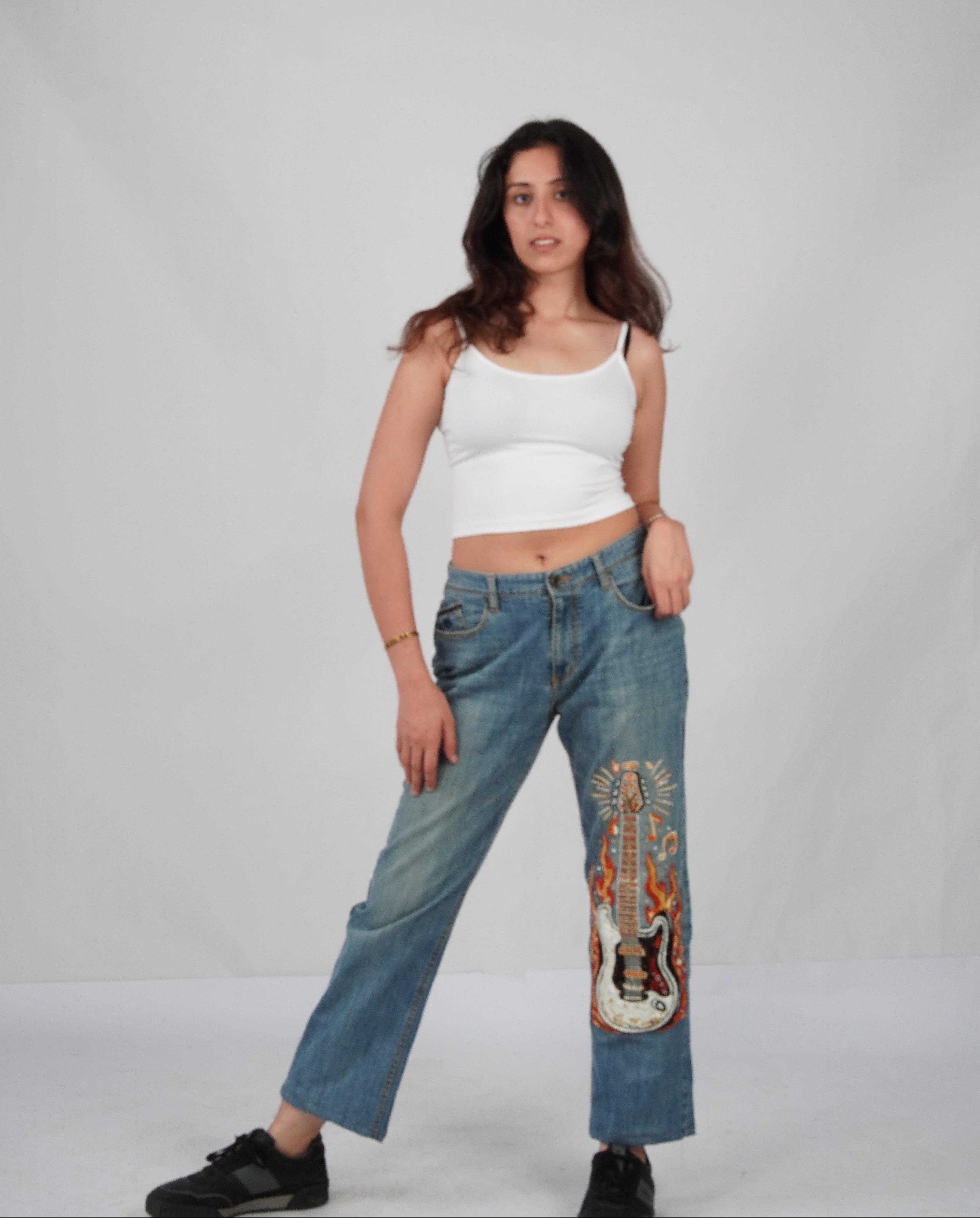 Burning Strings Denim