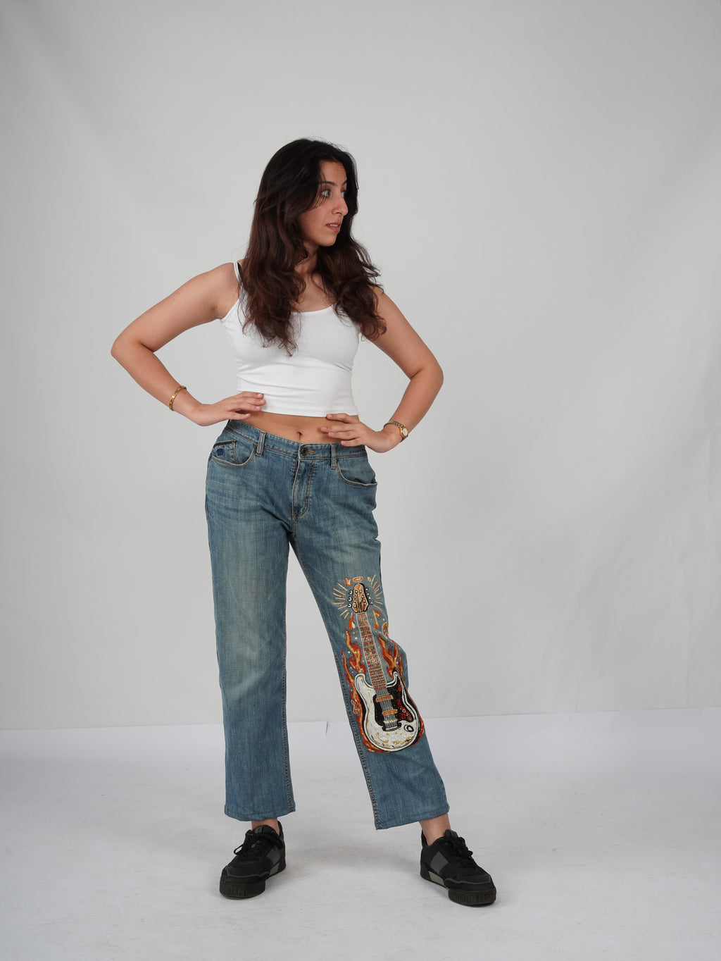 Burning Strings Denim