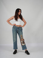 Burning Strings Denim