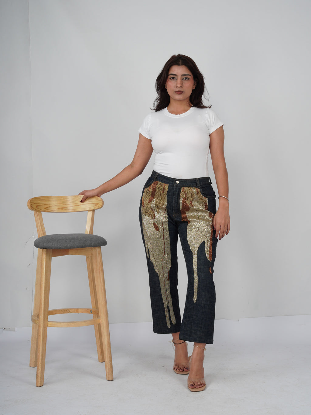 Molten Gold Denim