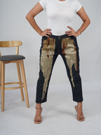 Molten Gold Denim