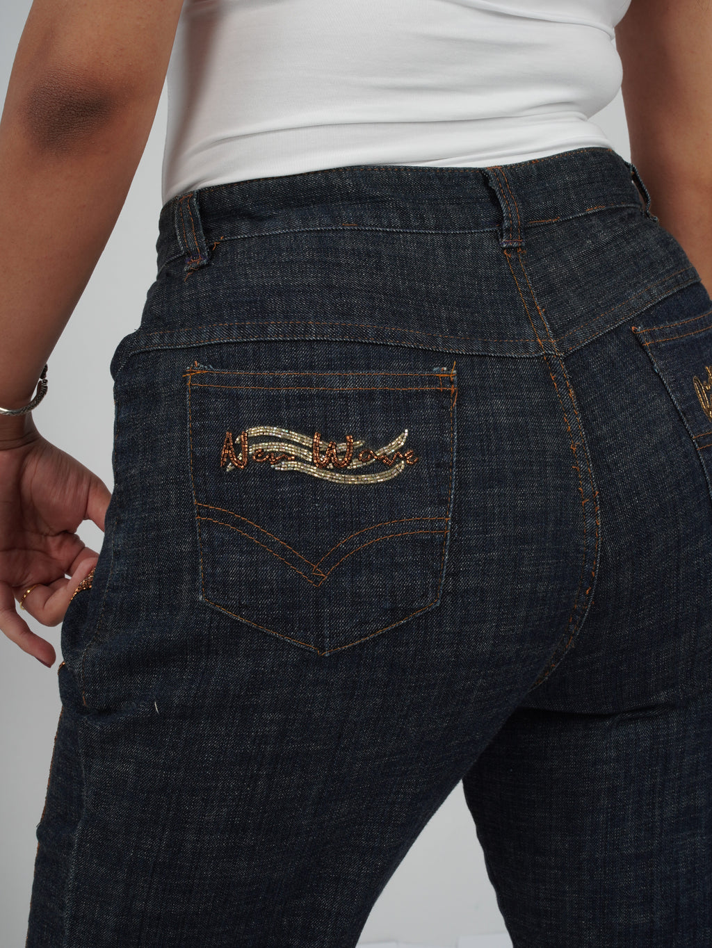 Molten Gold Denim