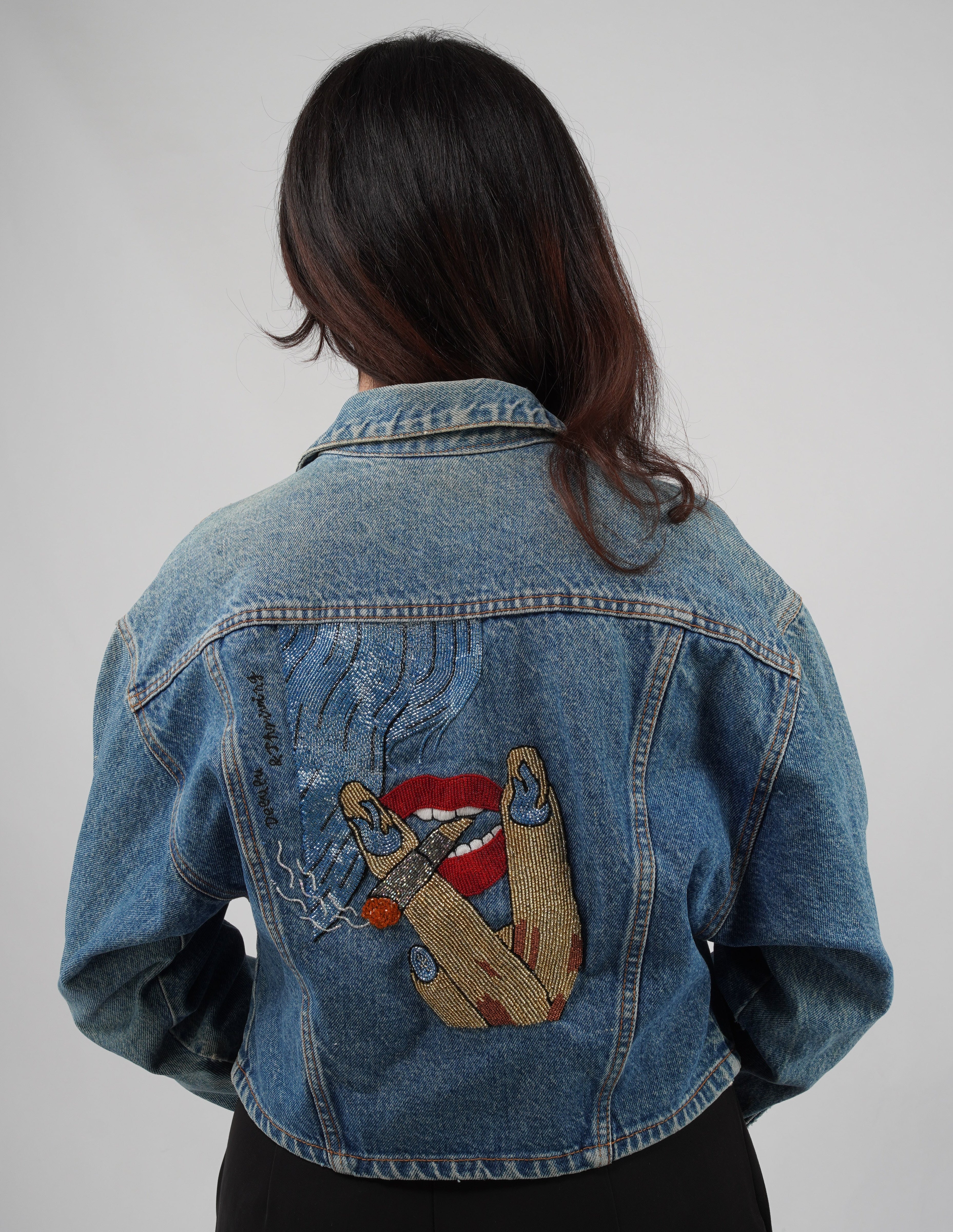 NAUGHTY ANGEL DENIM JACKET