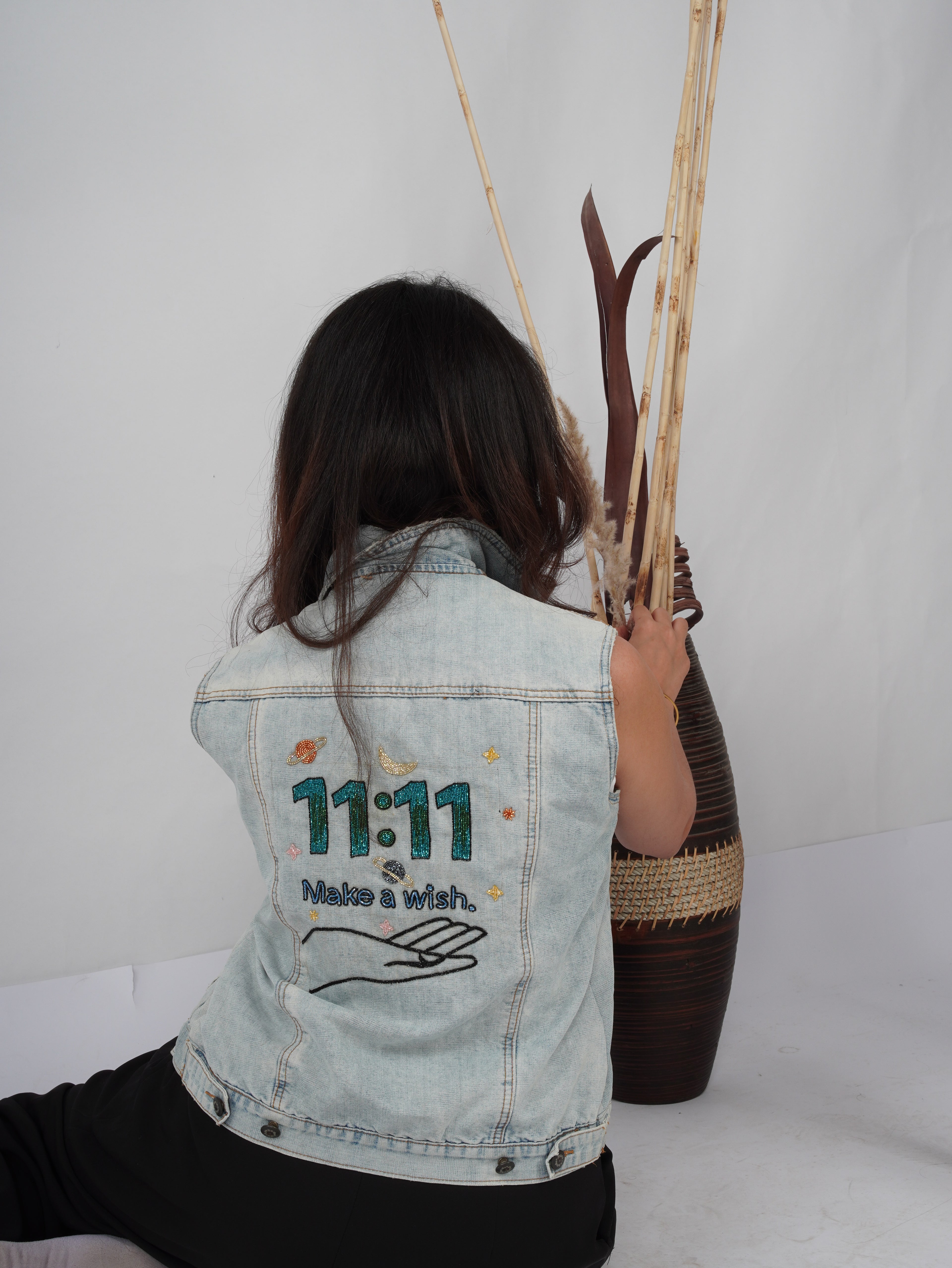 WISH CODE DENIM VEST