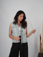 WISH CODE DENIM VEST