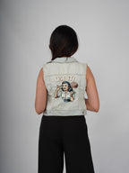 BRAINWAVE DENIM VEST