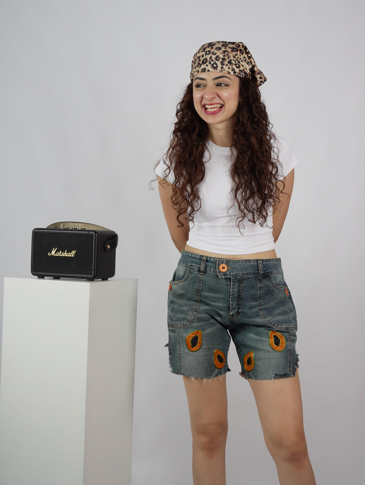 PAPAYA POP SHORTS