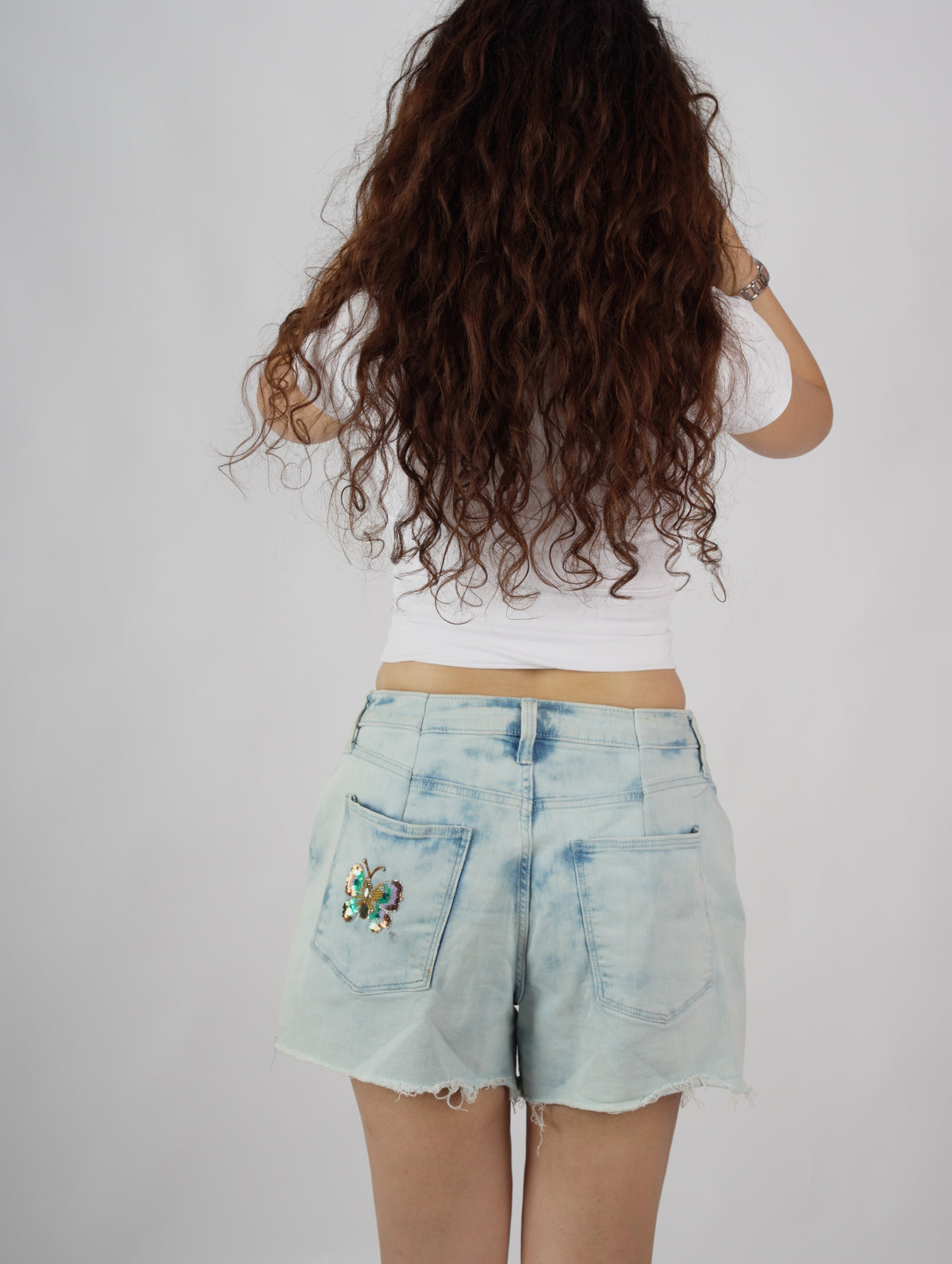 MARIPOSA DENIM SHORTS