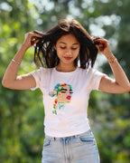 Fleur de Femme Top - front view styled look