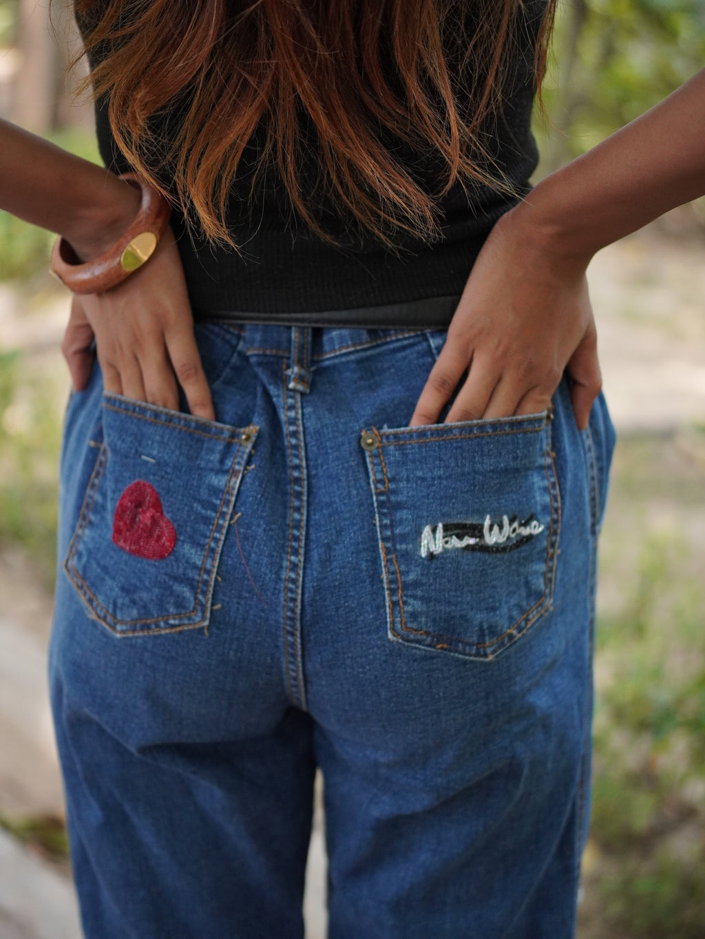 Love Notes Denim - back view denim
