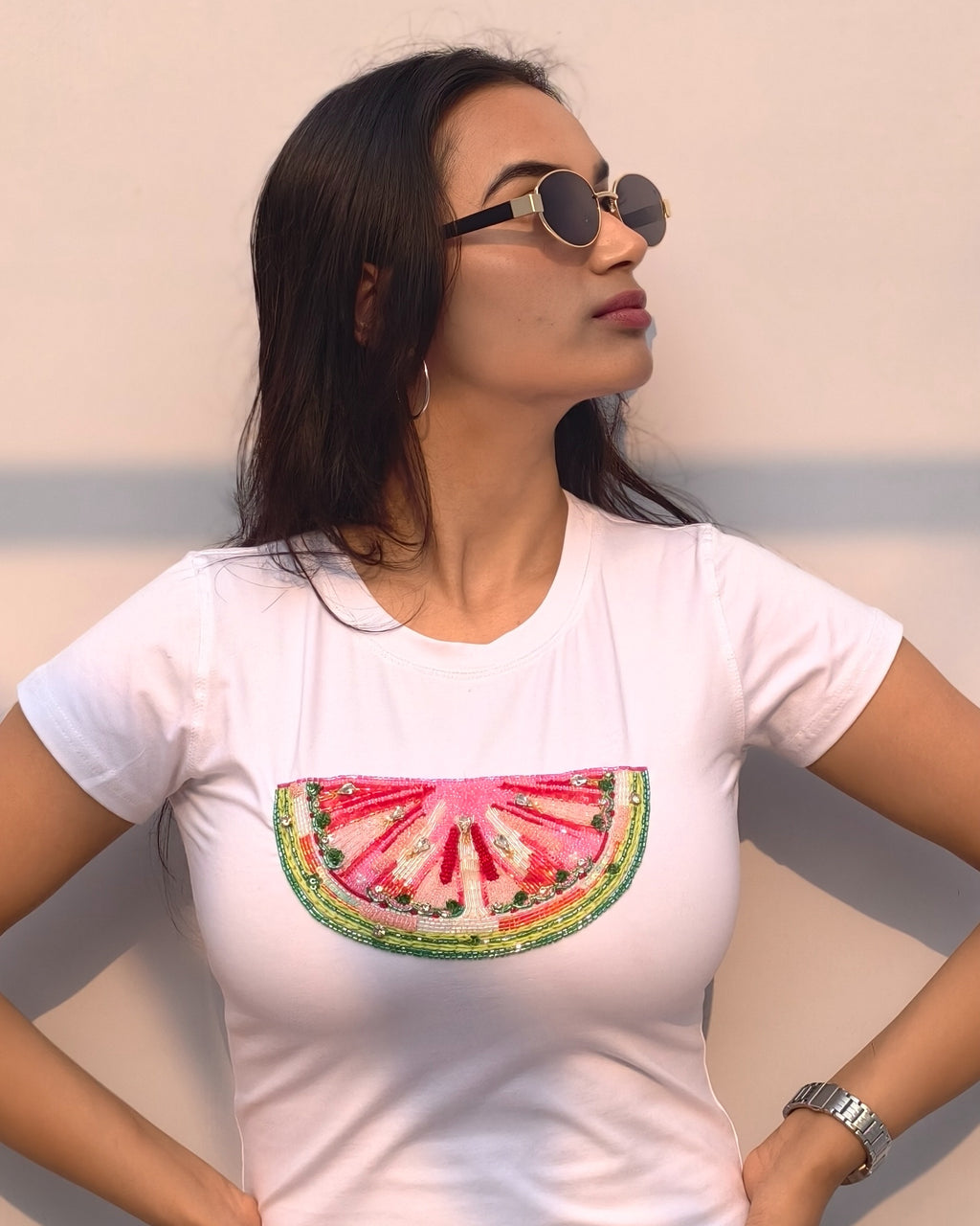 Melina Top - front view styled look
