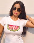 Melina Top - hand-embroidered top with beads and sequins
