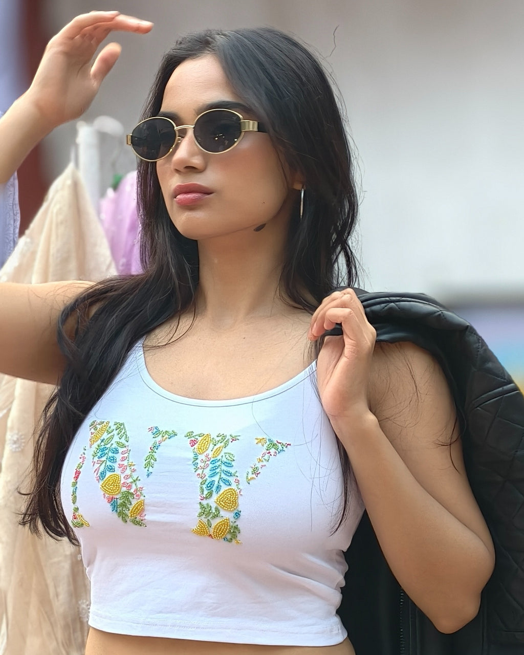 NY Top - side view showing fit