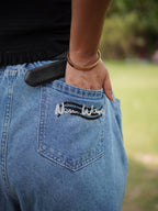 Pretty Mess Denim Jeans - back view 