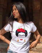 Still, I Rise Top - hand-embroidered design top